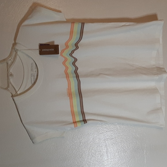 Nwt girls patagonia short sleeve tee t shirt xxl - Picture 1 of 5